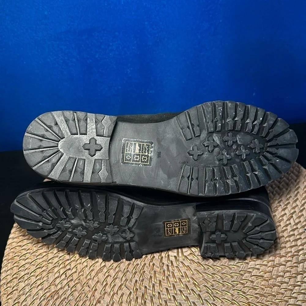 New Women’s Jack Rogers Black Suede Margot Pull On Bootie Size 9